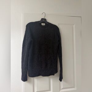 Acne Studios Charcoal Fuzzy Sweater